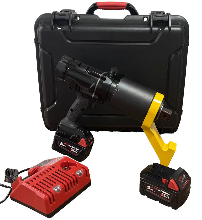 Lithium battery digital torque wrench