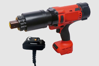Lithium - ion battery and plug - in two - in - one torque wrench